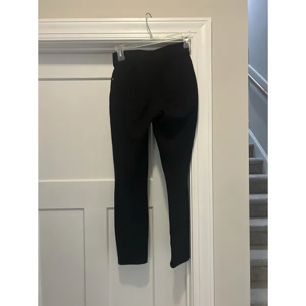 Spanx Womens Pants The Perfect Black Ponte Pant Ankle XS inseam 25 Office Casual - Image 8