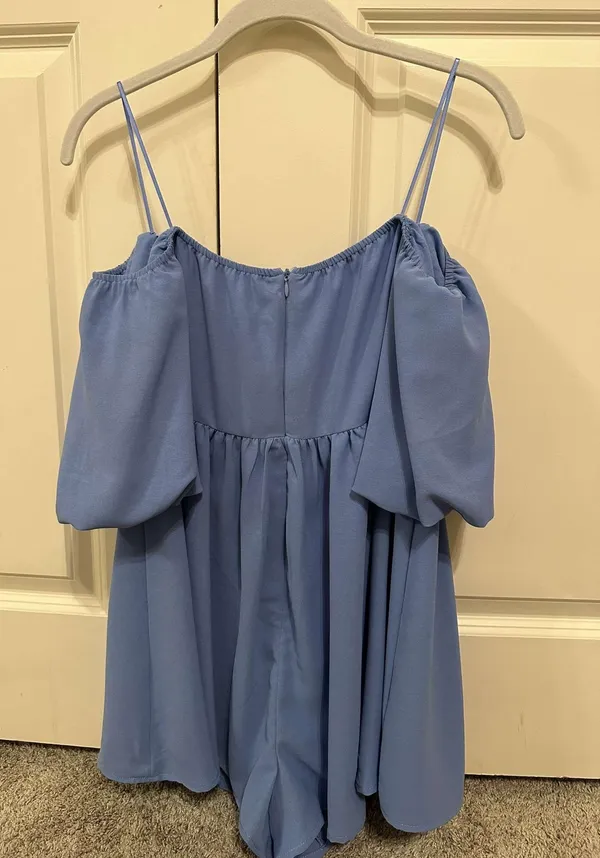 Boutique Blue Romper - Image 2