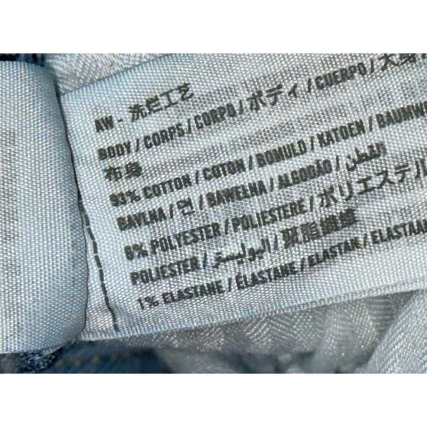 Abercrombie & Fitch Curve Love Flare Ultra High Rise Blue Denim Jeans Size 24 00 - Image 4