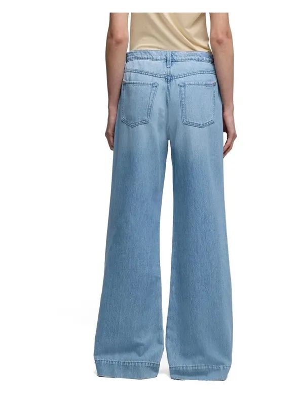 7 For All Mankind Modern Dojo Tailorless Buford Jeans High Rise Denim Women's 27 - Image 2