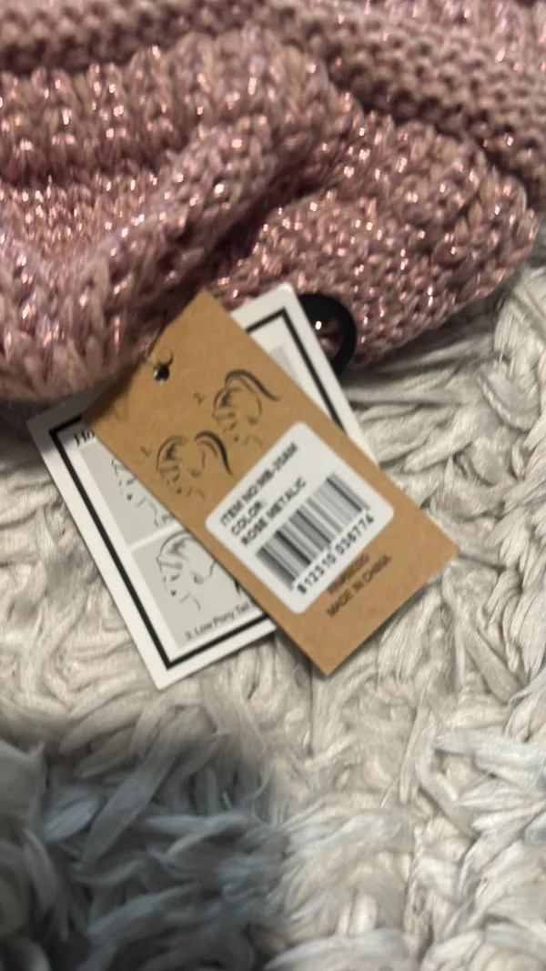 C.C. Pink Beanie - Image 3