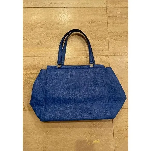 Kate Spade blue pebble‎ leather Tote Bag - Image 2