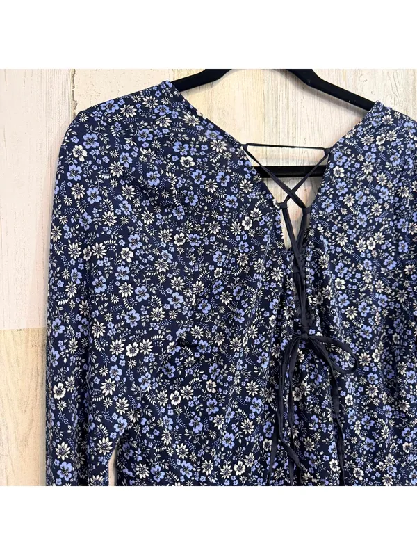 Women's XL Dress Floral Long Sleeve Babydoll Dress (fits smaller) - Image 8