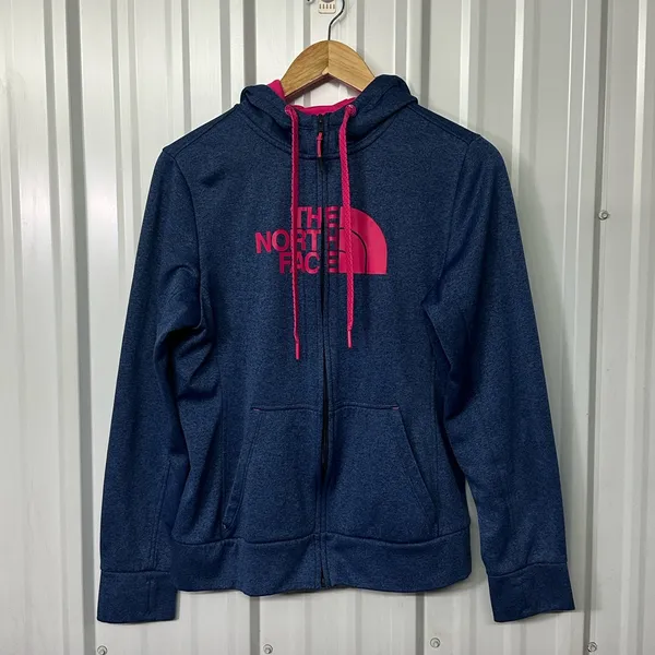 The North Face Zip Front Hoodie Women’s Cozy Fleece Jacket Athleisure Streetwear - Image 8