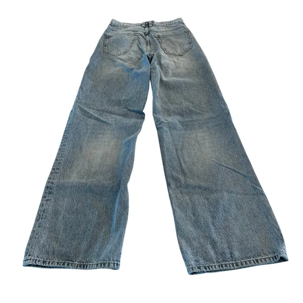 Frame High N Tight Wide Leg Jeans in‎ Bilson Rips size 25 - Image 4