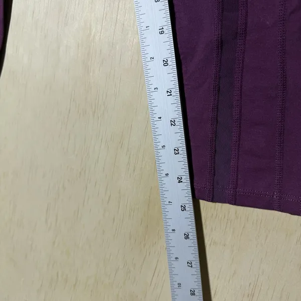 Gymshark Training Mesh Pocket Leggings Womens S Purple High Rise Workout Yoga - Image 5