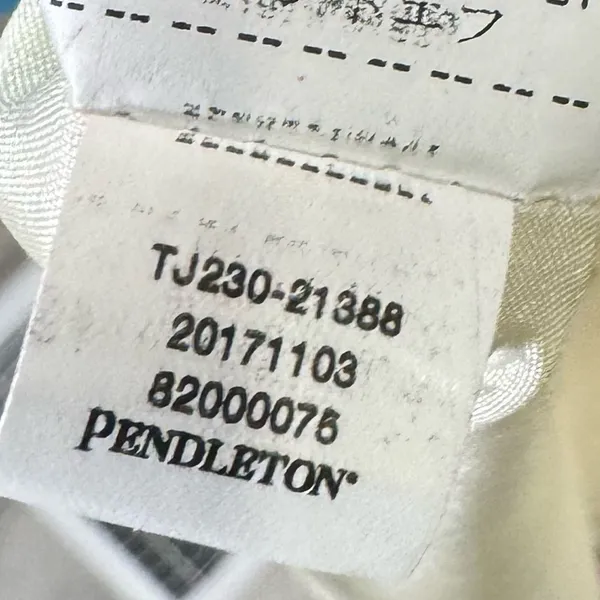 Vintage Pendleton 100%‎ Wool Double Breasted Classic Structured Blazer Dress - Image 12