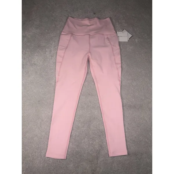 Beyond Yoga Spacedye High Waisted Midi Leggings Fresh Pink Heather Size L NWT - Image 2