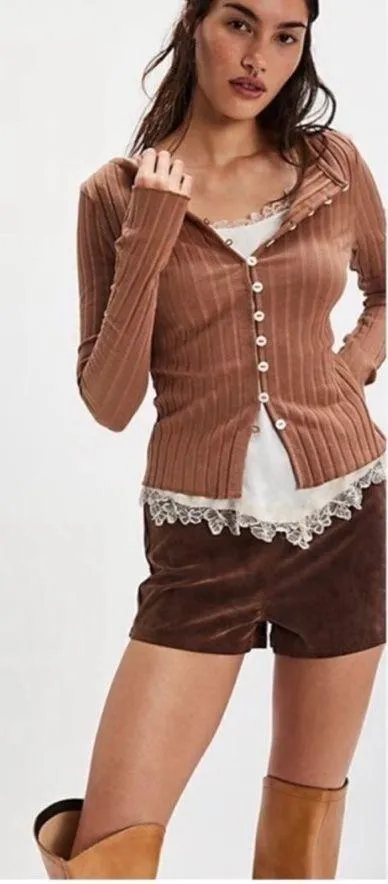 Free People Tilly Long Sleeve Cardigan Top - Image 4
