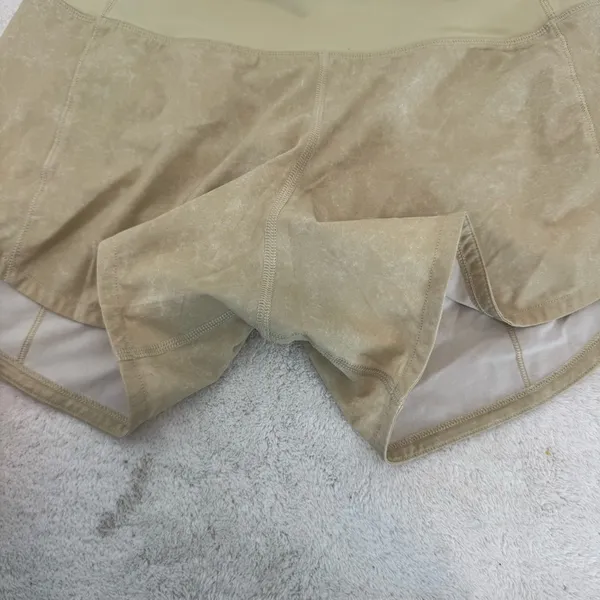 Lululemon Speed Up Mid-Rise Short 4" Gravel Dust Dew Green Multi / Dew Green 2 - Image 4