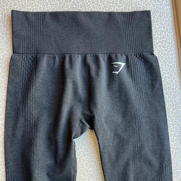 Gymshark Vital Seamless Black Athletic Leggings size S - Image 5