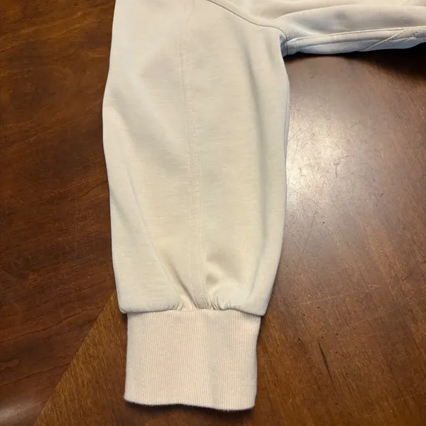 Lululemon Softstreme Gathered Waist Pullover Women 6 Peach Cream LW3GG8S - Image 8
