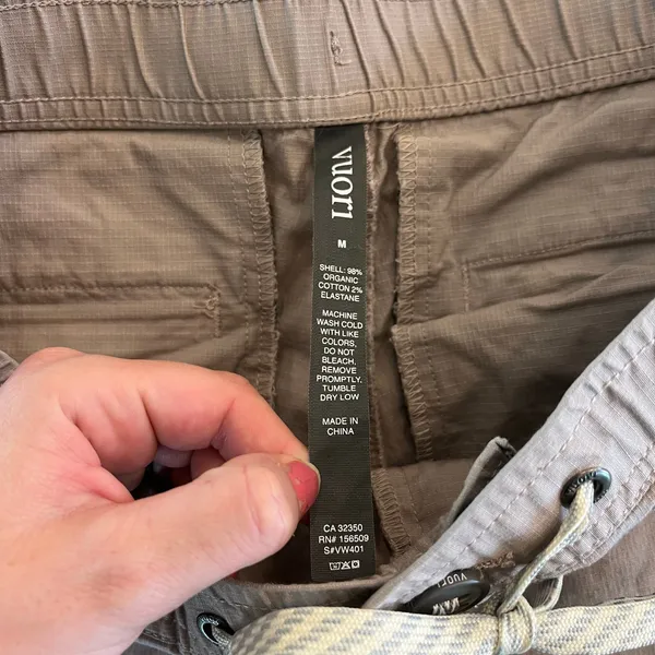 Vuori‎ Ripstop Pants size Medium - Image 5