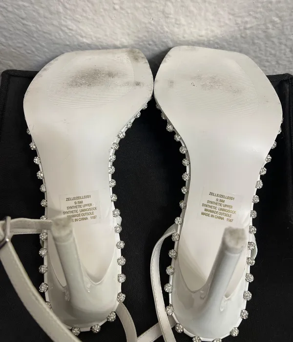 Steve Madden White Zelle Heel - Image 9