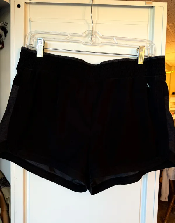 Head Greg Black Workout Athletic Running Lined Shorts - Image 4