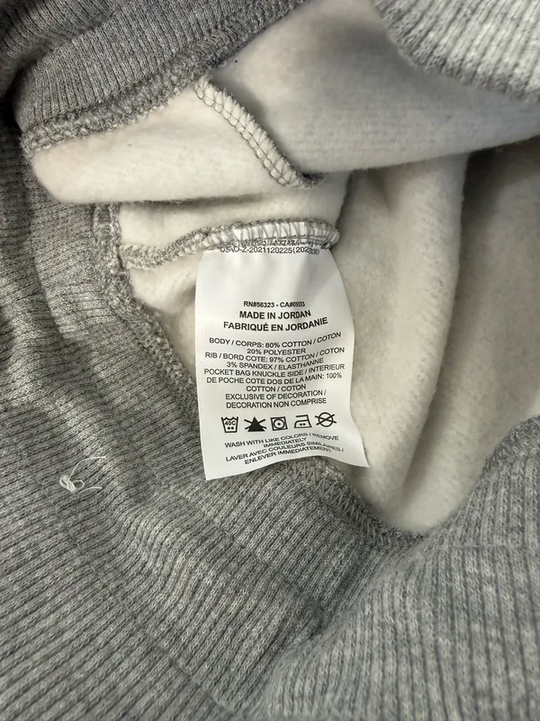 Nike Phoenix Fleece High Waisted 2” Loose Fit Shorts Light Gray - Image 11