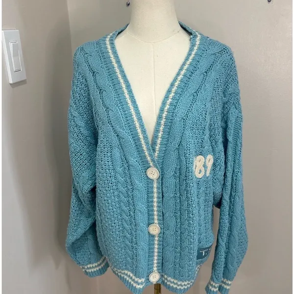 Taylor Swift 1989‎ cardigan women's size XS/S - Image 2