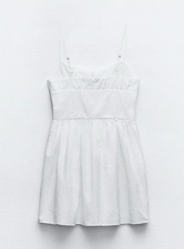ZARA Embroidered Dress - Image 7