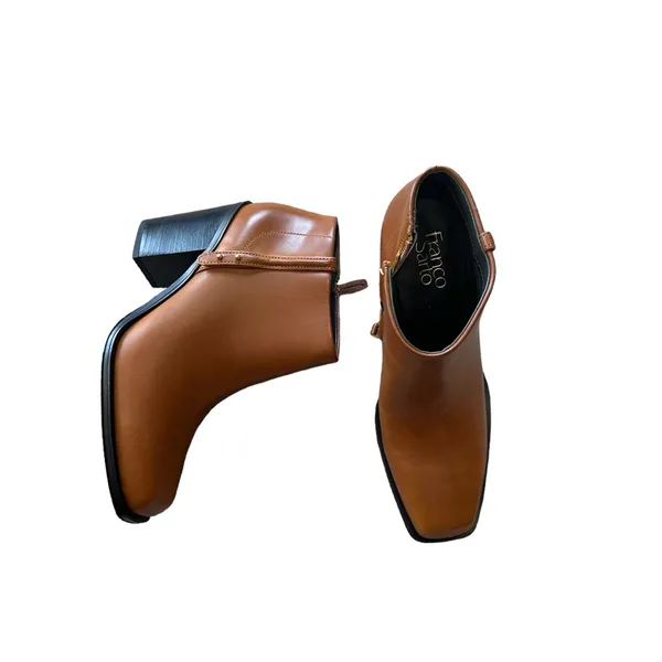 NEW FRANCO SARTO Vivica Bootie Color: Tan Synthetic SZ-8 - Image 11