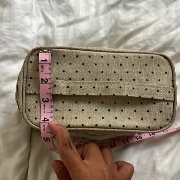 Kate Spade Out to Lunch small handle lunch bag POLKA DOT EUC - Image 8