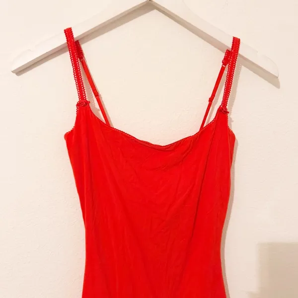 Skims Fits Everybody Valentines Onesie Ruby Red Romper Size Small S - Image 3