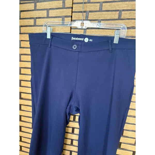 Betabrand Navy Pull On‎ Pants Size XL - Image 3