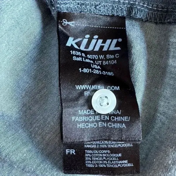 Kuhl Kiley Vintage Indigo Sail Blue Chambray Denim Tie Waist Dress SZ S #1848 - Image 14