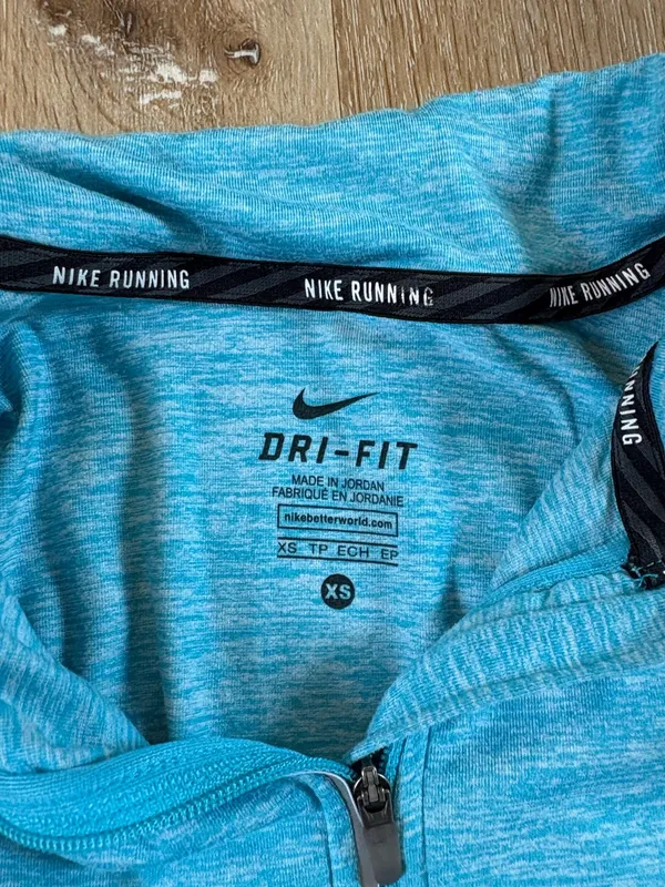 Nike Blue Quarter-Zip Pullover - Image 5