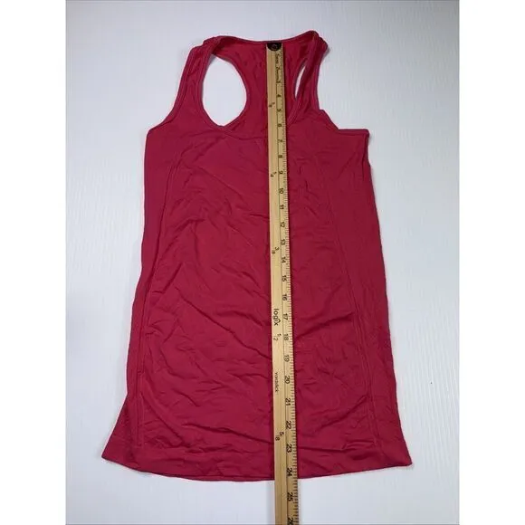 Fabletics Pink seamless Athletic Tank Top Racerback‎ Workout Running s - Image 3