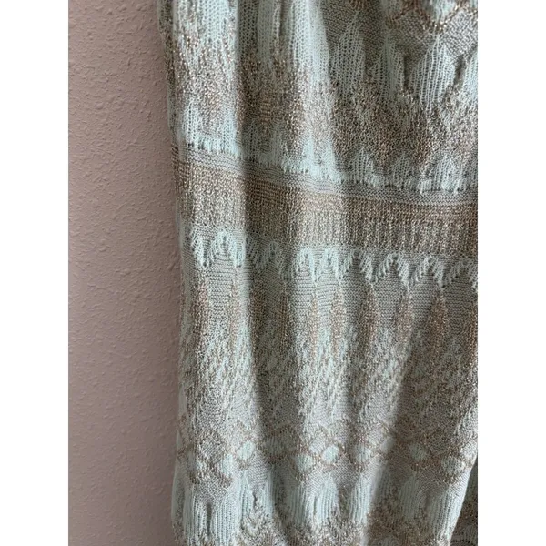 Victoria's‎ Secret Sage Green Pointelle Knit Maxi Dress Sleeveless M - Image 5