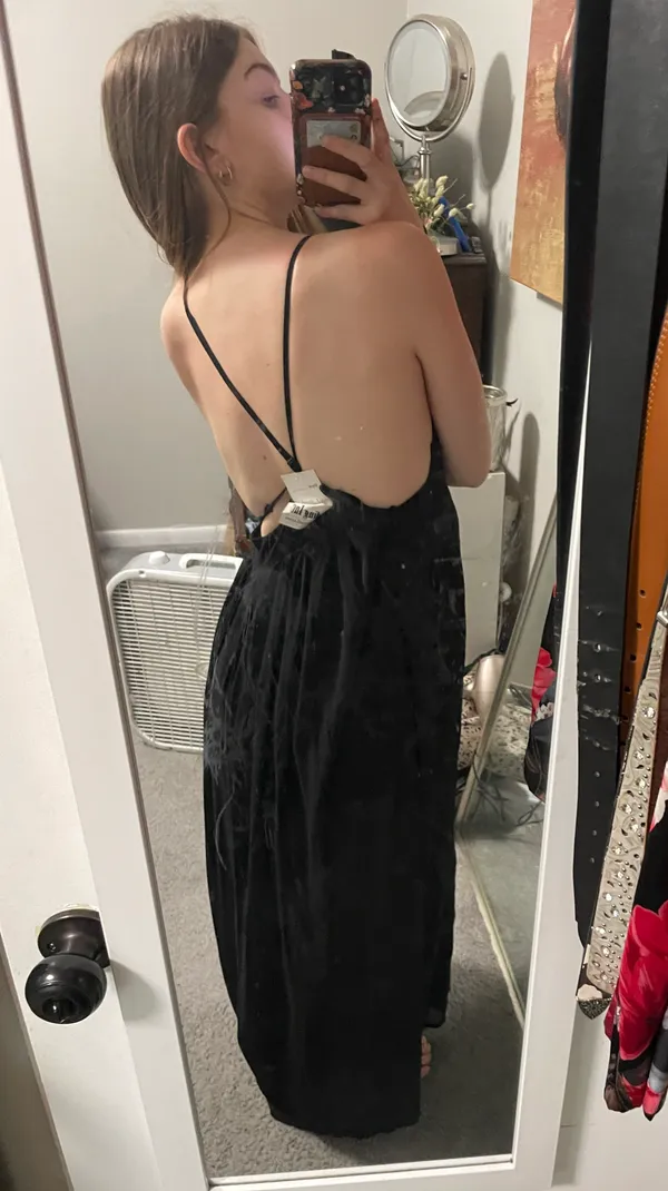 NWT Boutique Black Maxi Dress - Image 2