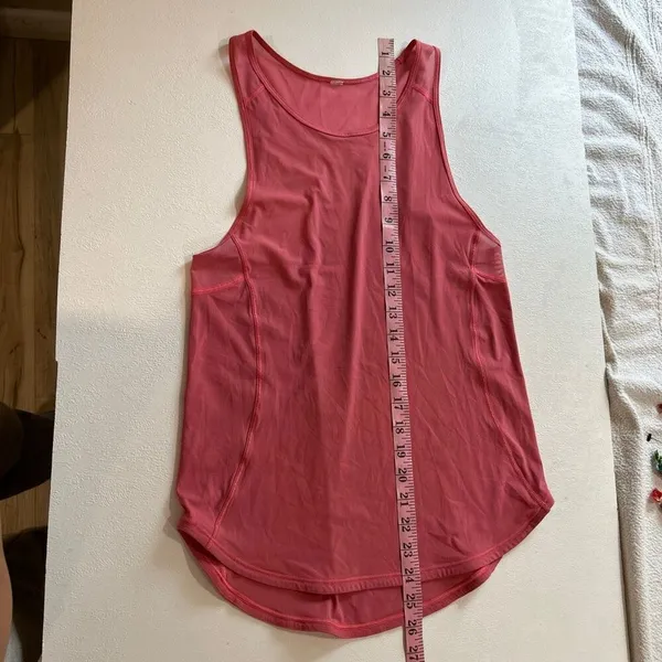 Lululemon Swiftly Tech Racerback Tank Top Coral Pink Size M (Estimated) - Image 5