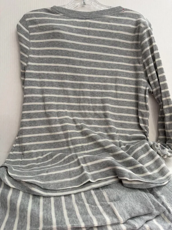 Gilligan & O’Malley Ladies Stripe Pajama Set - Cozy Long Sleeve Top & Pants - Image 4