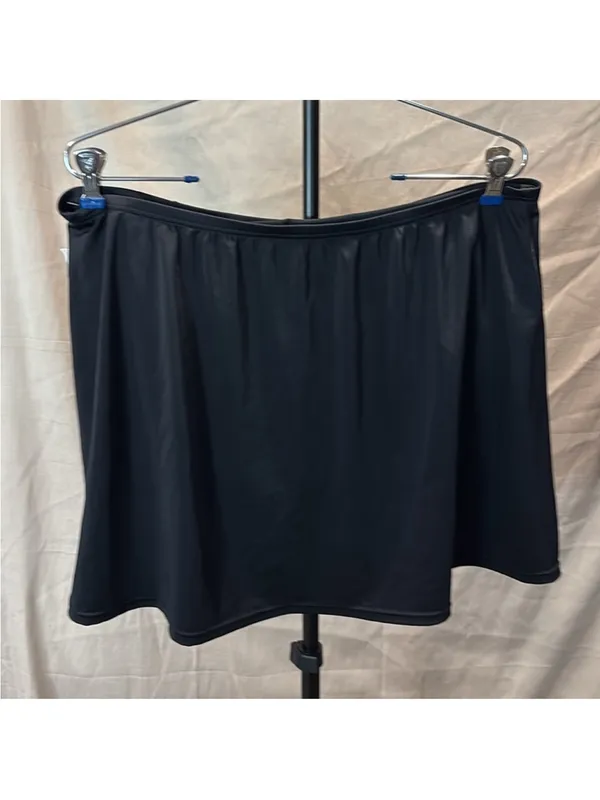Women’s Black Athletic Skort with Built-In Shorts - Image 3