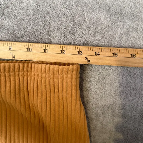 Nike Ribbed Knit Midi Slit Skirt Size S High Waist Stretch Pencil Straight‎ - Image 12