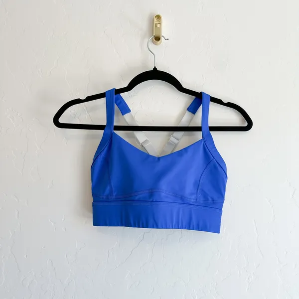 Lilybod | Chelsea‎ XR Sculpting Athletic Sports Bra in Cobalt Blue - Image 4