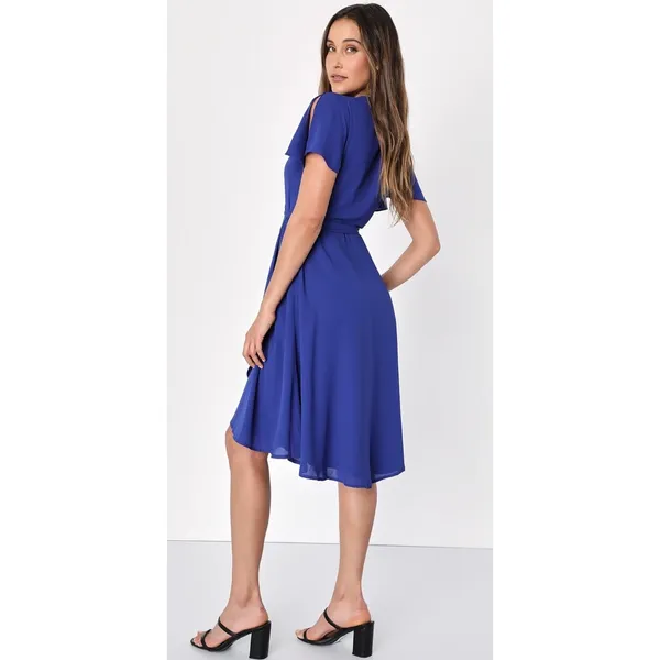 lulus wrap dress medium - Image 6