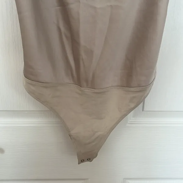 Abercrombie Wide Strap Cowlneck Cami Thong Bodysuit - Image 4