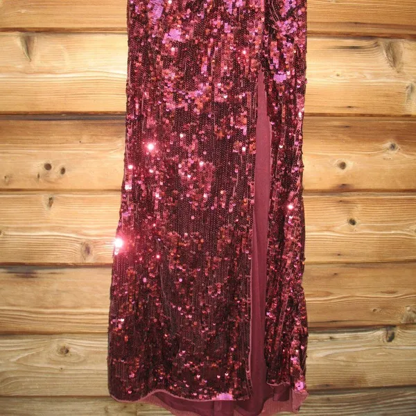 Mac Duggal Womens 93540 Sequin Gown Dress - Image 11