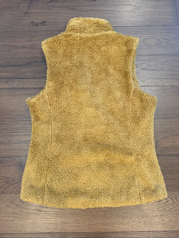 Patagonia Deep Pile Fleece Women’s Vest Brown Size Medium - C67-073 - Image 7