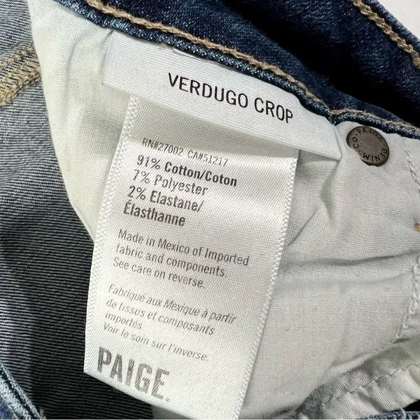 PAIGE Keely Destructured Skinny Distressed Jeans Size 29 - Image 6