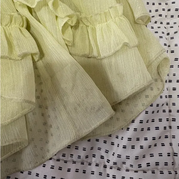 Camille La Vie Yellow Prom Dress - Image 7