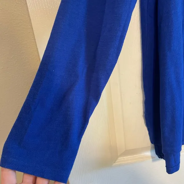 Eileen Fisher Fine Jersey Bateau Neck Tunic Size Medium - Image 3