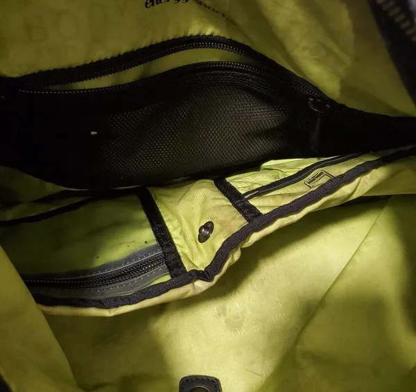 Lululemon Athletica Lucky Wool Charcoal Gray Neon XL Tote Bag - Image 9