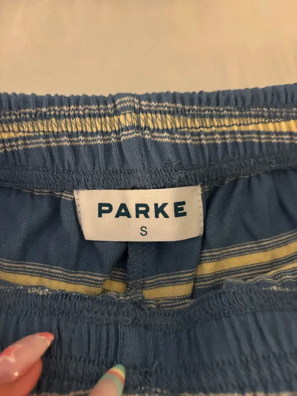 Parke striped mock neck and sweatpants - Image 7