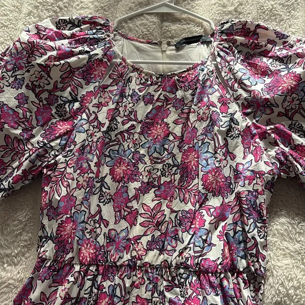 French connection puff sleeve dress - Image 3