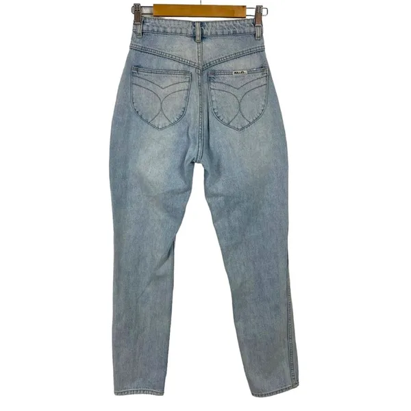 ROLLA’S Elle Super High-Rise Relaxed Jeans in G’Day Mate Wash Size 24 - Image 12