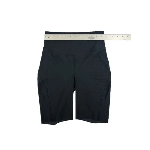 Lululemon‎ Base Pace 8" High-Rise Ribbed Black Shorts Nulux Size 4 - Image 4