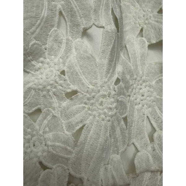 Y2K‎ Akira Chicago Black Label Dress Womens Medium Ivory Lace Strapless Mini - Image 7
