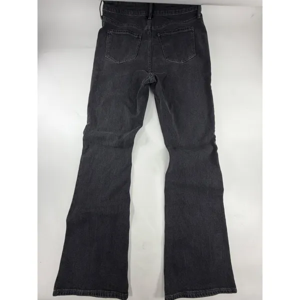 Old Navy Extra High-Rise Flare Jeans Washed Black Tall 10 S/509320-00 - Image 2